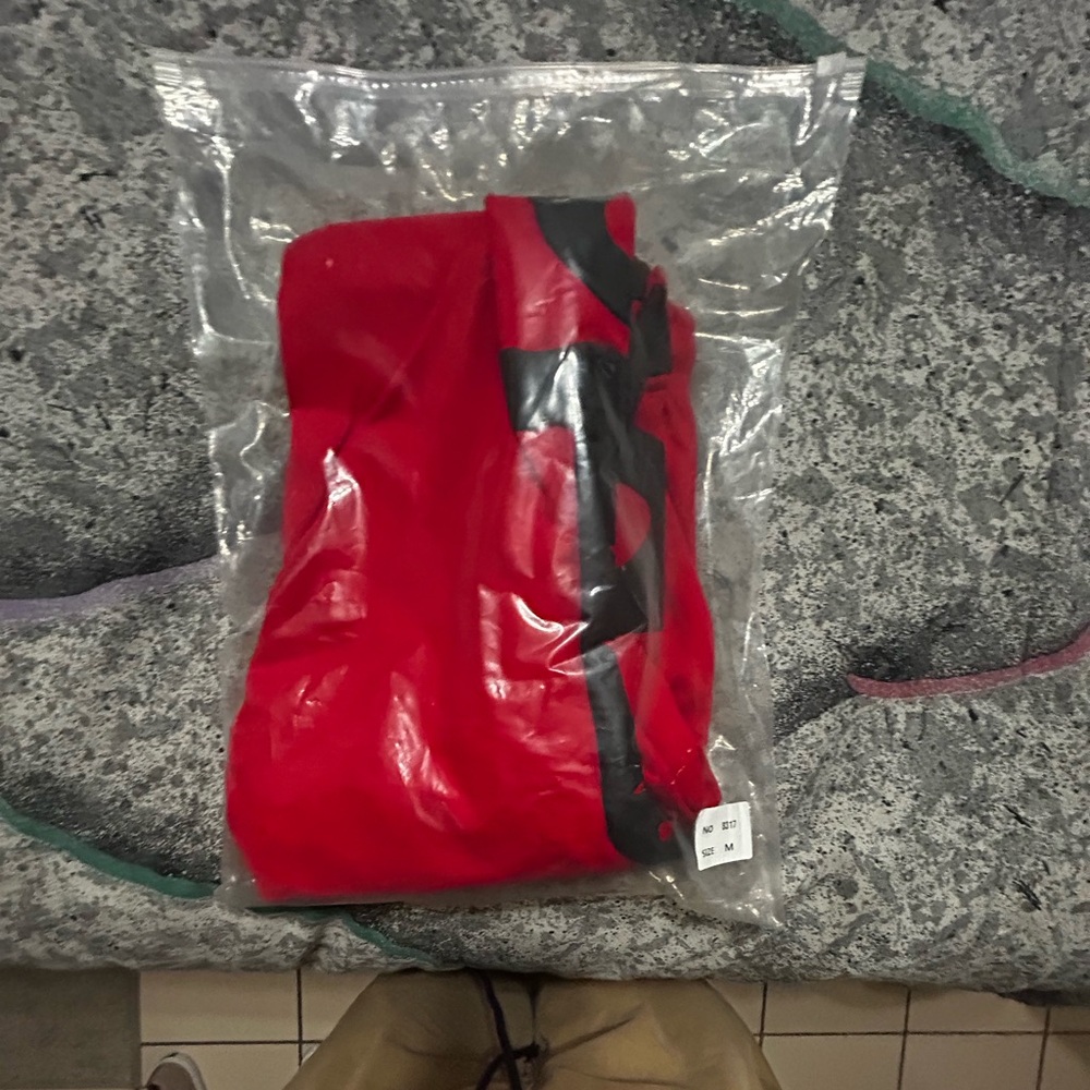 Sp5der Beluga Sweatpants Red/Black